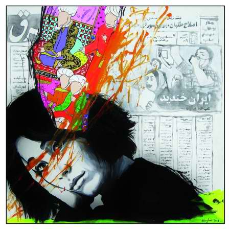 مروری بر نمایشگاه «فروغ فرخزادِ» شقایق شجایان در گالری آران پلاس رولکس