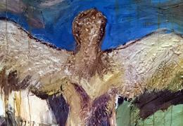 بازی با رنگ ها در بوم های شیدا وفایی زاده