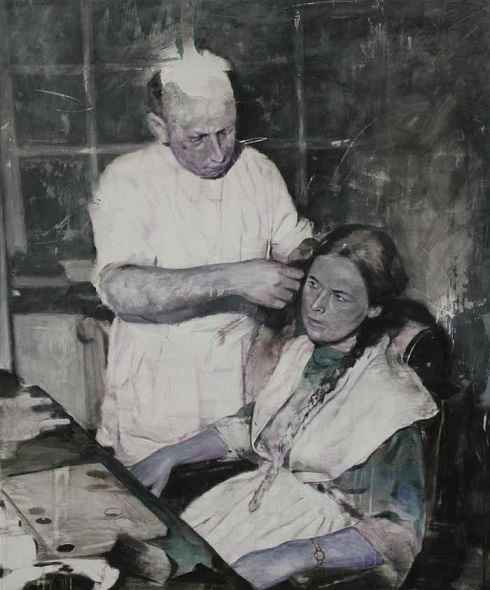 نمایشگاه نقاشی‌های جدید لو راس در  گالری دالبی چادویک