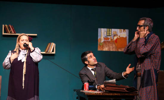 امیرمهدی ژوله، بهاره رهنما و پژمان جمشیدی در دوباره اون آهنگو بزن سام - عکس بابک برزویه امیرمهدی ژوله، بهاره رهنما و پژمان جمشیدی در دوباره اون آهنگو بزن سام - عکس بابک برزویه