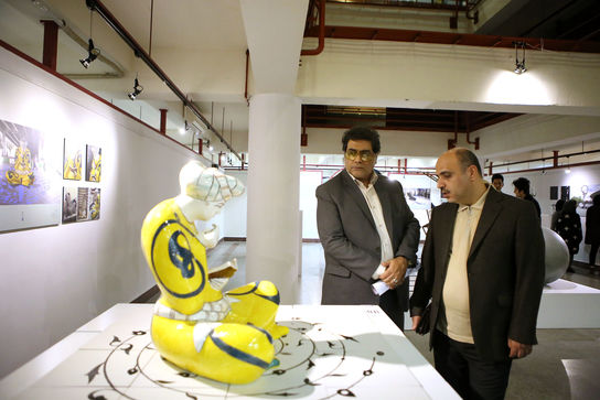 ششمین دوسالانه مجسمه های شهر تهران